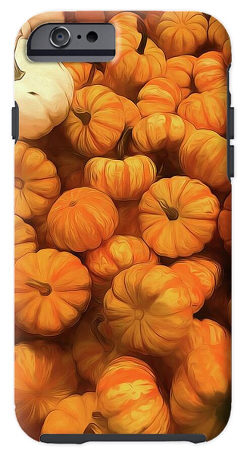 Pumpkins Tiny Gourds Pile - Phone Case