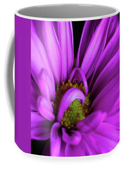 Purple Daisy Curlin - Mug