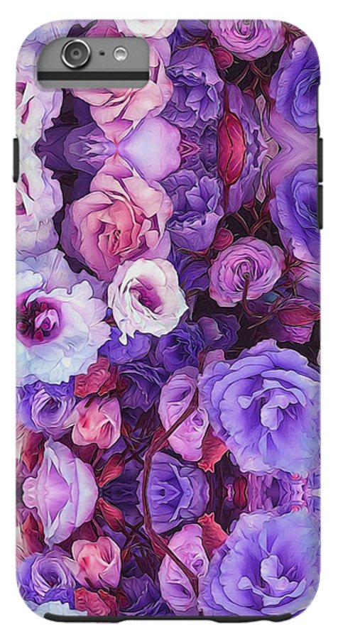 Purple Flower Kaleidoscope - Phone Case