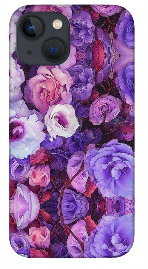 Purple Flower Kaleidoscope - Phone Case