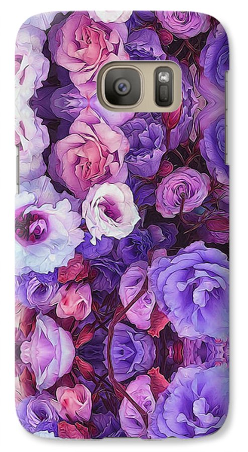 Purple Flower Kaleidoscope - Phone Case