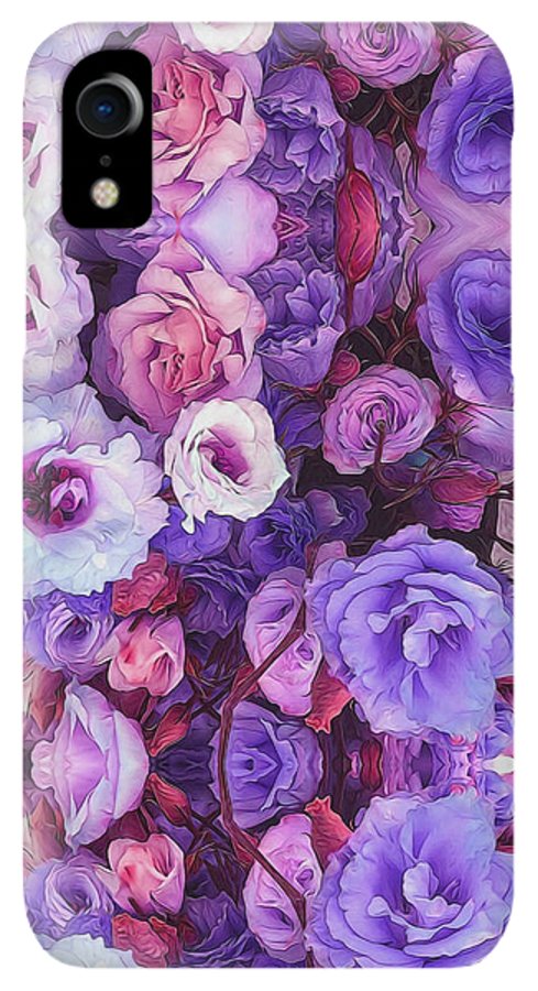 Purple Flower Kaleidoscope - Phone Case