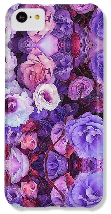 Purple Flower Kaleidoscope - Phone Case