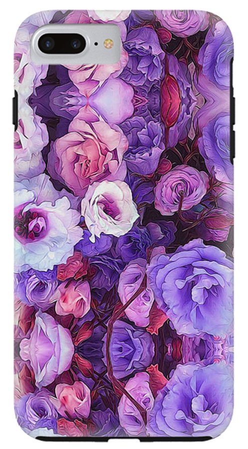 Purple Flower Kaleidoscope - Phone Case