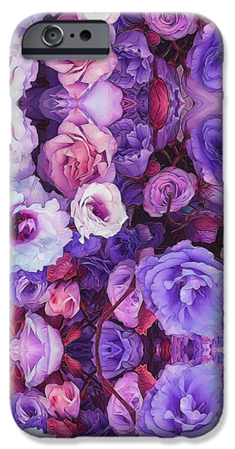 Purple Flower Kaleidoscope - Phone Case