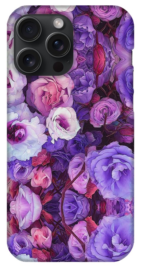 Purple Flower Kaleidoscope - Phone Case