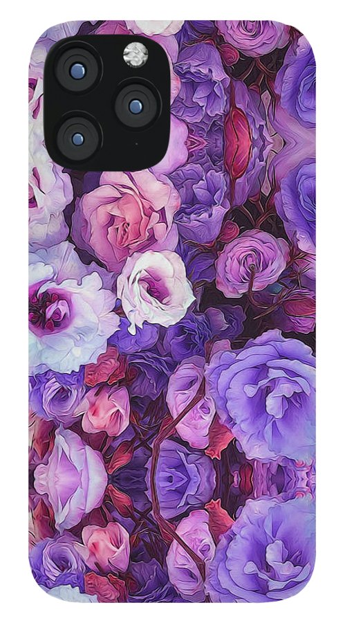 Purple Flower Kaleidoscope - Phone Case