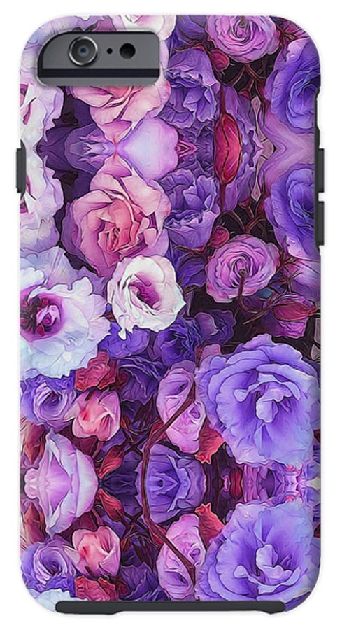 Purple Flower Kaleidoscope - Phone Case