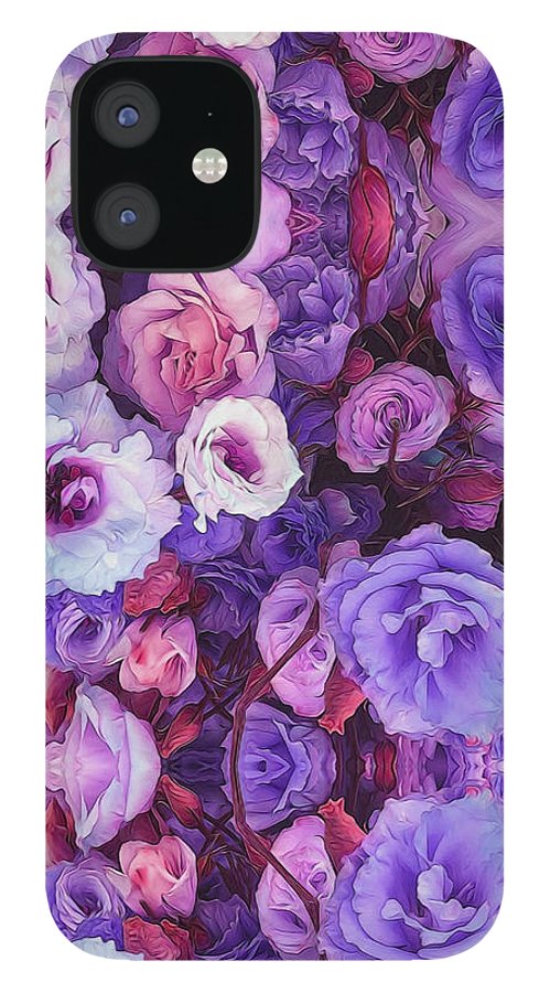 Purple Flower Kaleidoscope - Phone Case