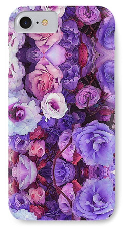 Purple Flower Kaleidoscope - Phone Case