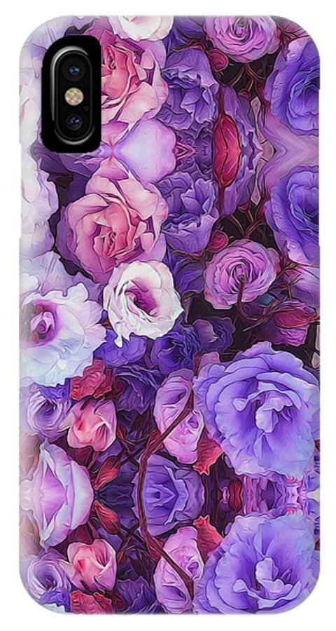 Purple Flower Kaleidoscope - Phone Case