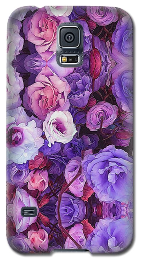 Purple Flower Kaleidoscope - Phone Case