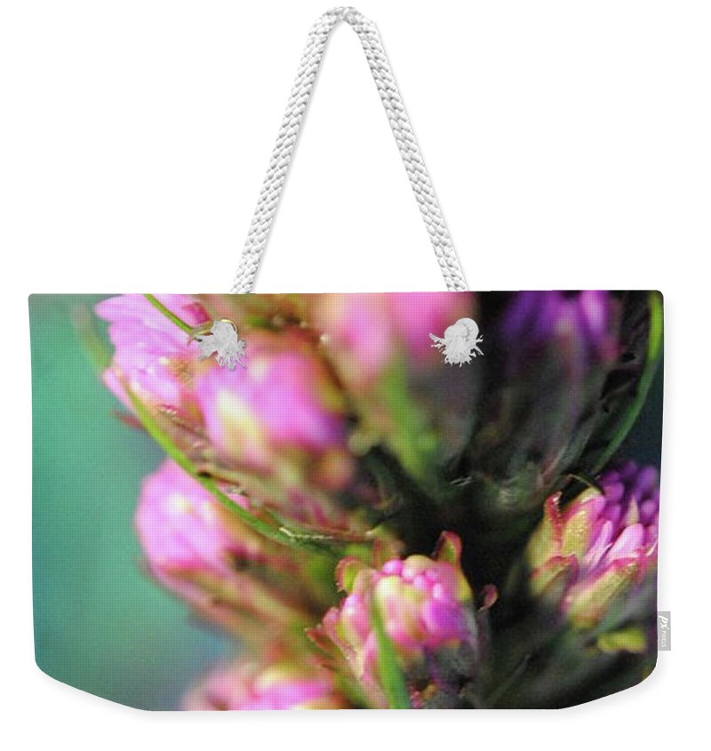 Purple Liatris - Weekender Tote Bag