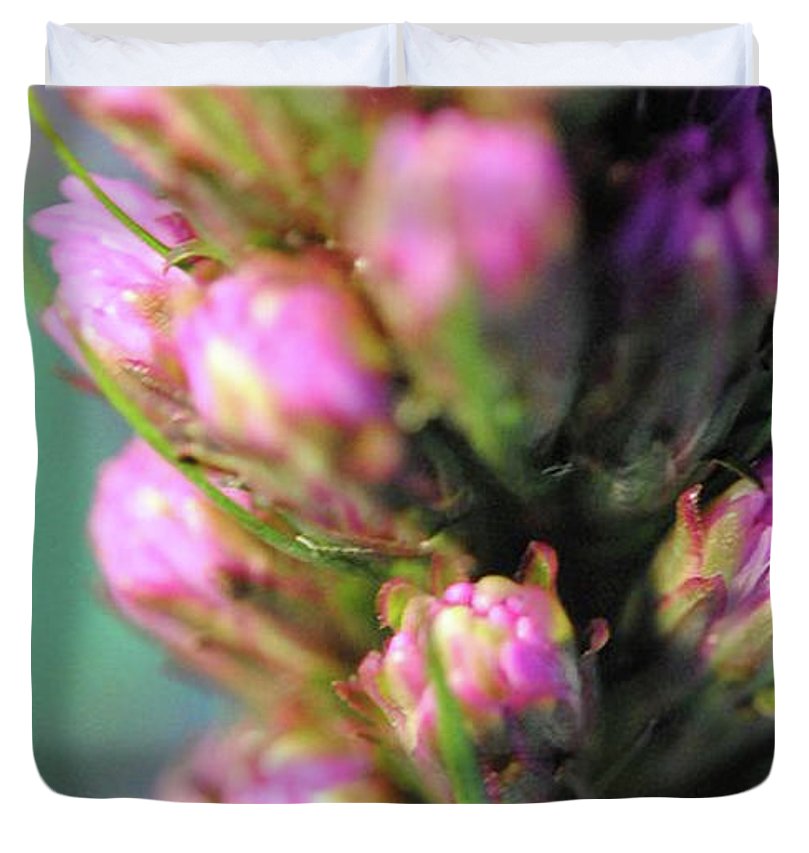 Purple Liatris - Duvet Cover