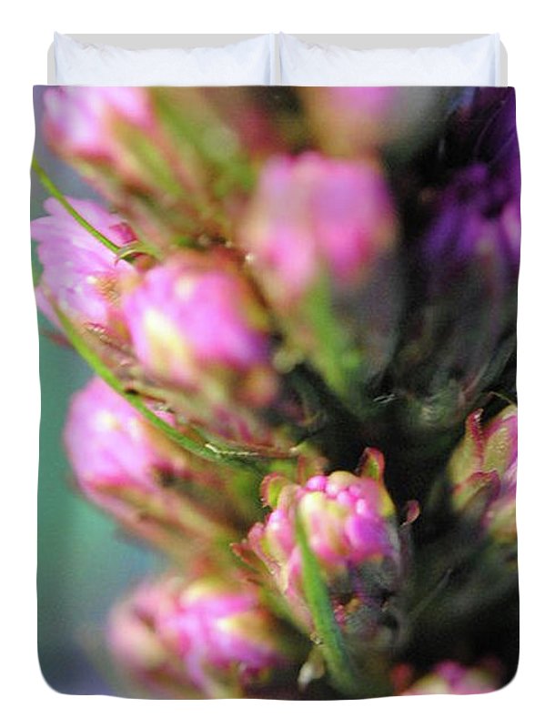 Purple Liatris - Duvet Cover