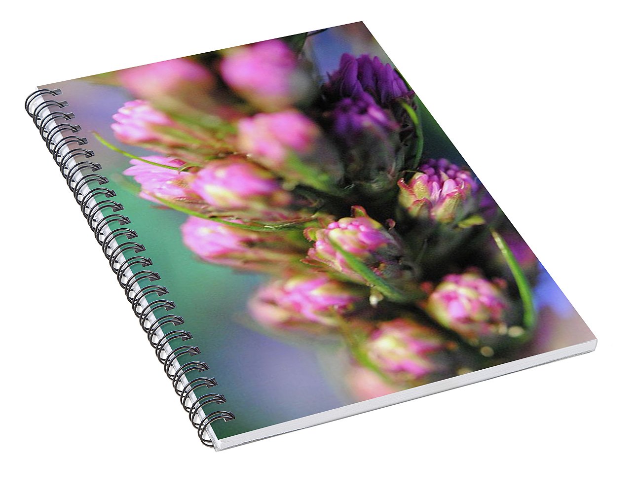 Purple Liatris - Spiral Notebook