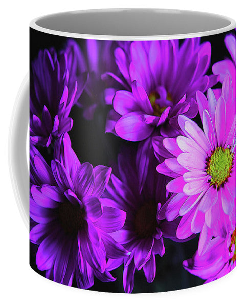 Purple Summer Daisies - Mug