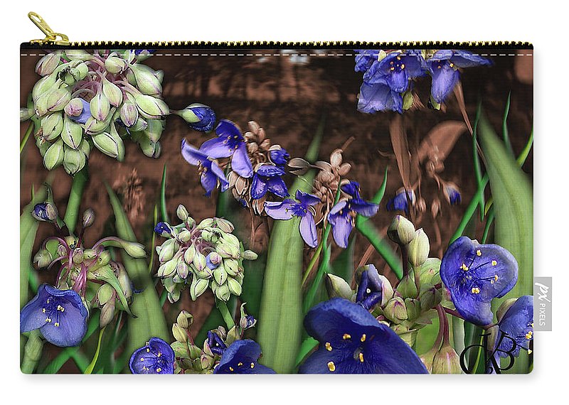 Purple Wildflowers - Carry-All Pouch