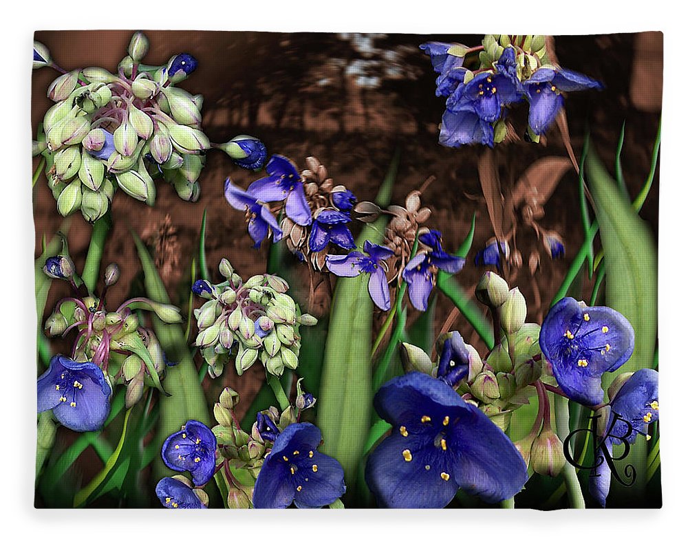 Purple Wildflowers - Blanket