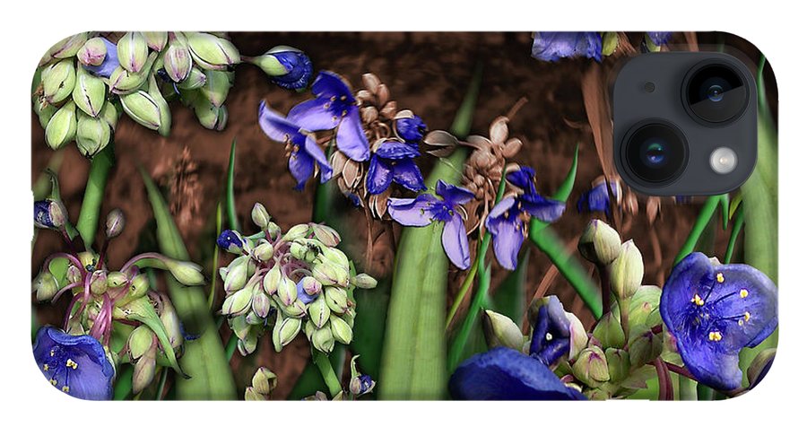 Purple Wildflowers - Phone Case