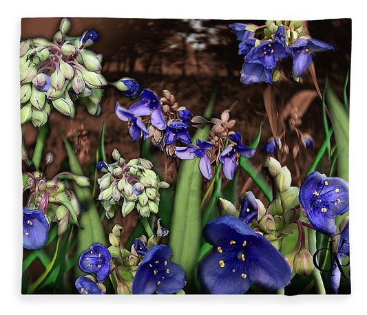 Purple Wildflowers - Blanket