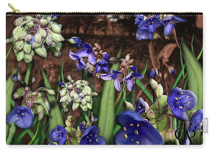 Purple Wildflowers - Carry-All Pouch