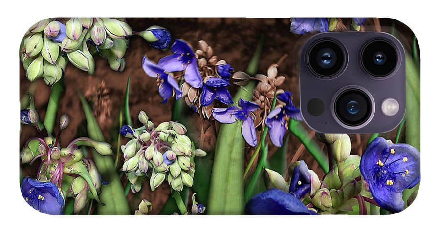 Purple Wildflowers - Phone Case