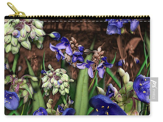 Purple Wildflowers - Carry-All Pouch