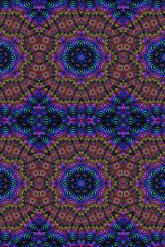 Purple Curling Rainbow Digital Image Download