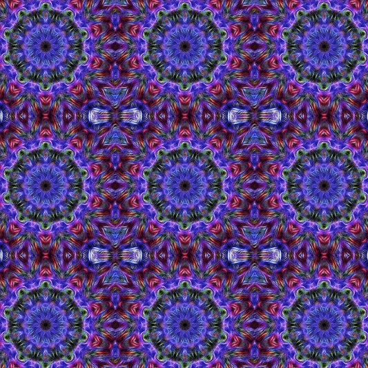 Purple Kaleidoscope Digital Image Download