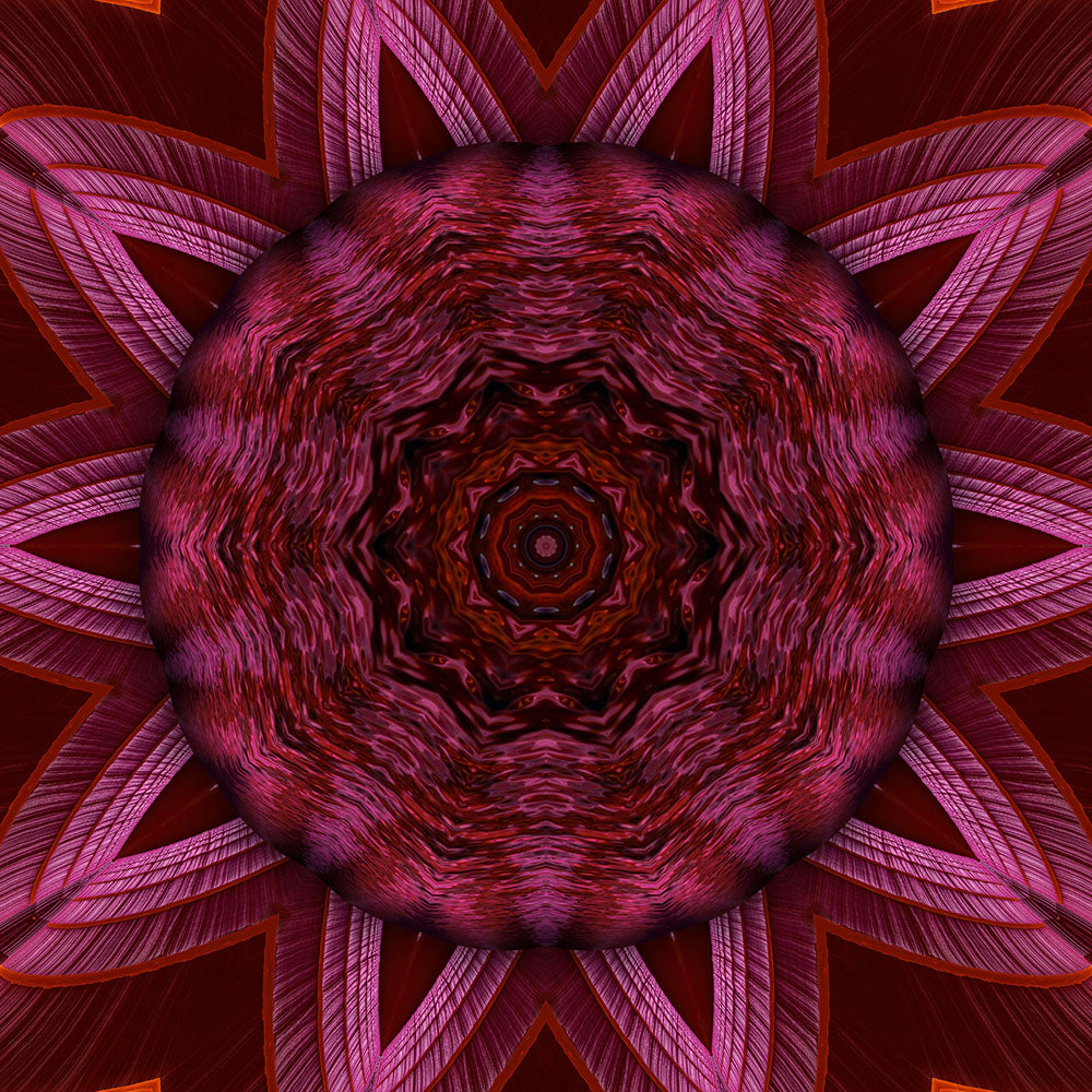 Purple Kaleidoscope 2 Digital Image Download