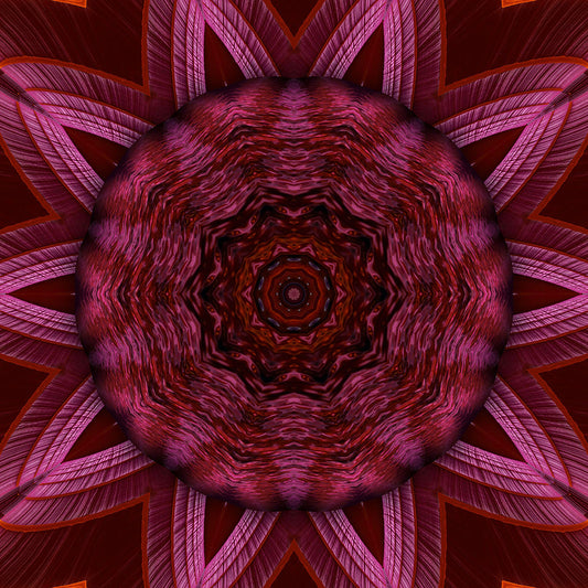 Purple Kaleidoscope 2 Digital Image Download