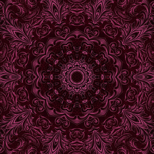 Purple Velvet Kaleidoscope Digital Image Download