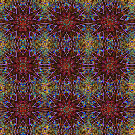 Purple Windy Kaleidoscope Digital Image Download