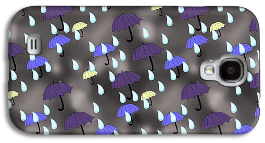 Rain and Umbrellas - Phone Case
