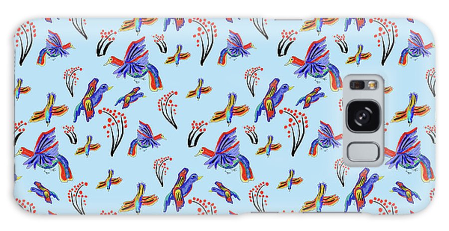 Rainbow Birds Pattern - Phone Case