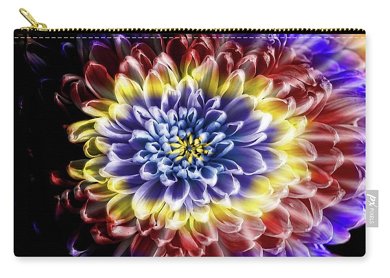 Rainbow Chrysanthemum - Carry-All Pouch