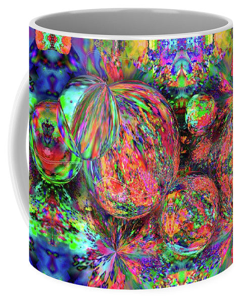 Rainbow Fractal Bubbles - Mug