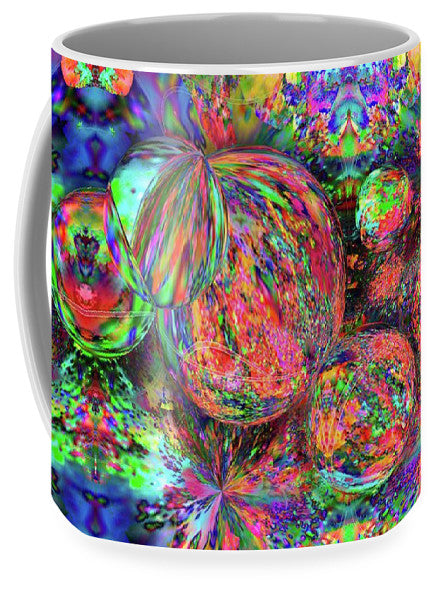 Rainbow Fractal Bubbles - Mug