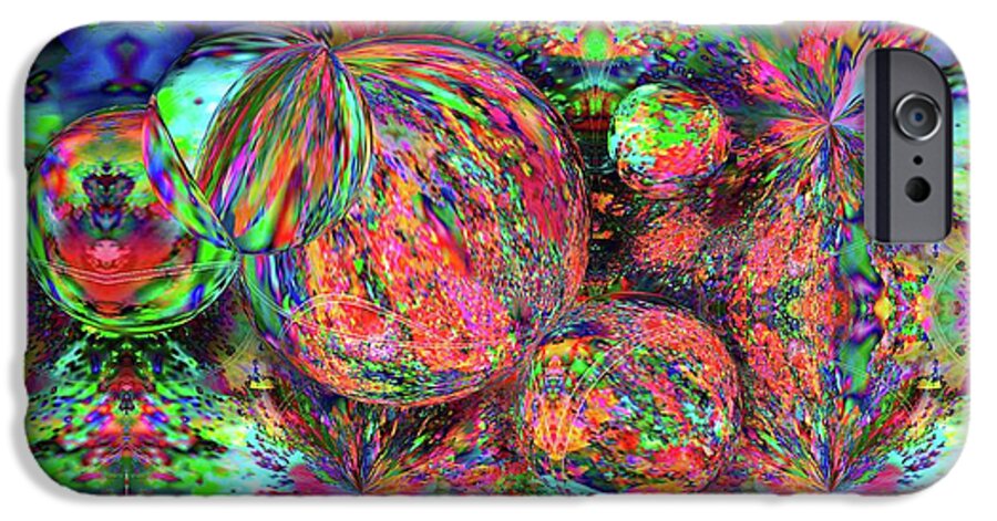 Rainbow Fractal Bubbles - Phone Case