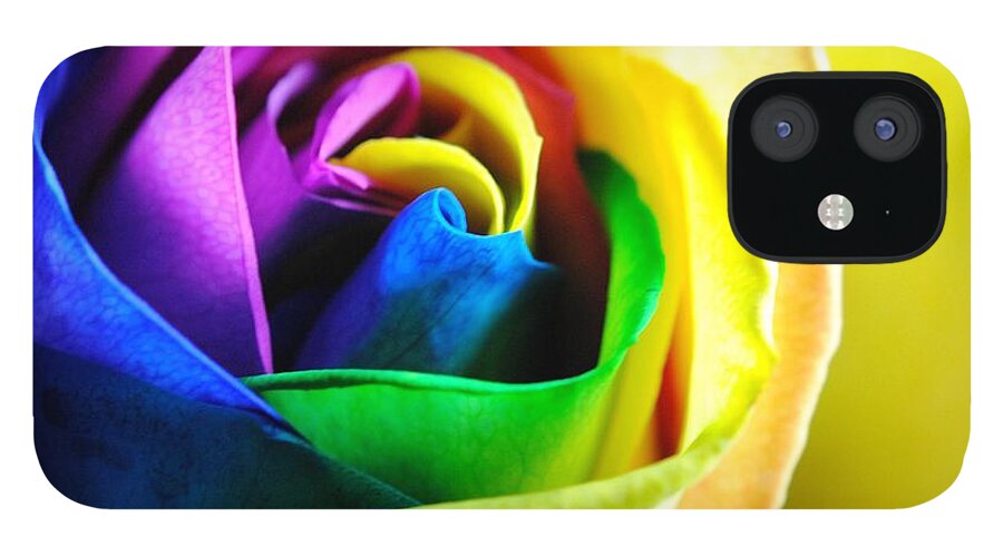 Rainbow Rose 11 - Phone Case