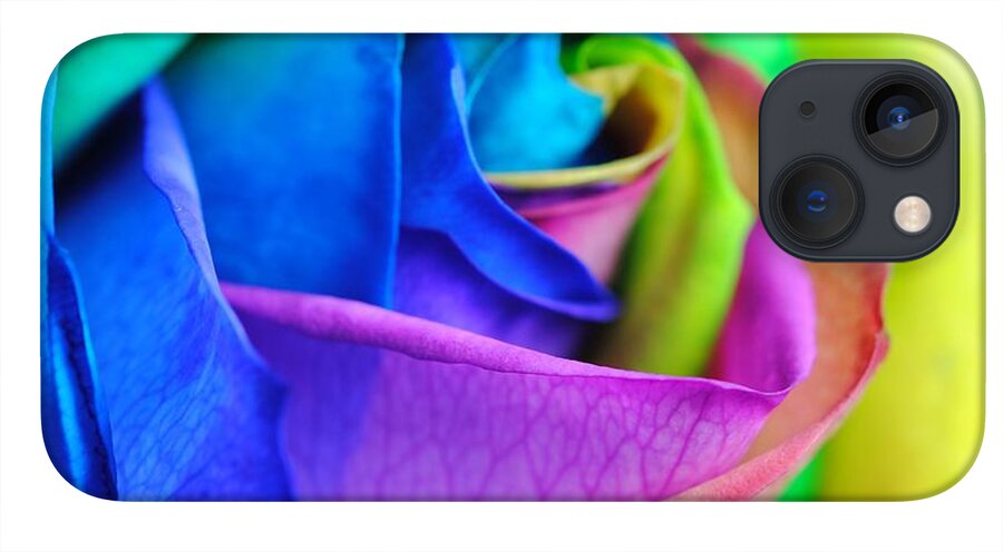 Rainbow Rose 13 - Phone Case