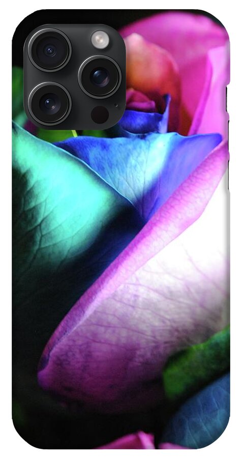 Rainbow Rose 14 - Phone Case