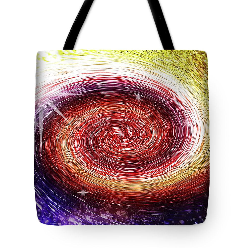 Rainbow Sparkle Swirl - Tote Bag