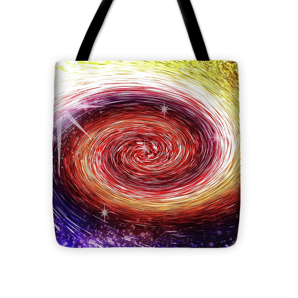 Rainbow Sparkle Swirl - Tote Bag