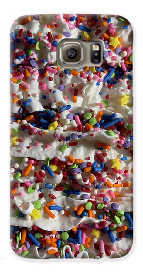 Rainbow Sprinkles On Whipped Cream - Phone Case