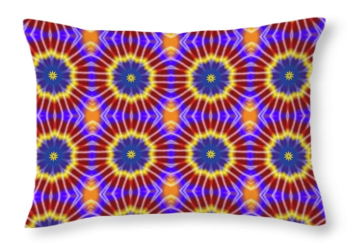 Rainbow Tie Dye - Throw Pillow