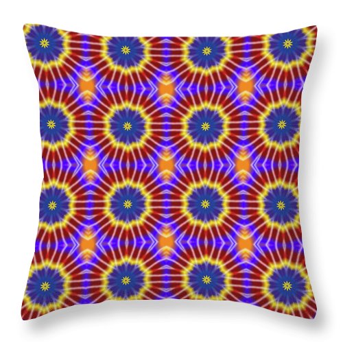 Rainbow Tie Dye - Throw Pillow