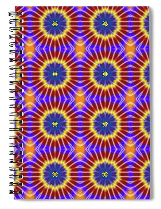 Rainbow Tie Dye - Spiral Notebook