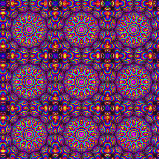 Rainbow Kaleidoscope 2 Digital Image Download